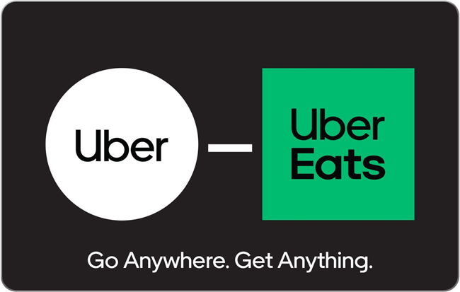 Uber $300 Gift Card (Email Delivery) 2 Uber E-Gift Card